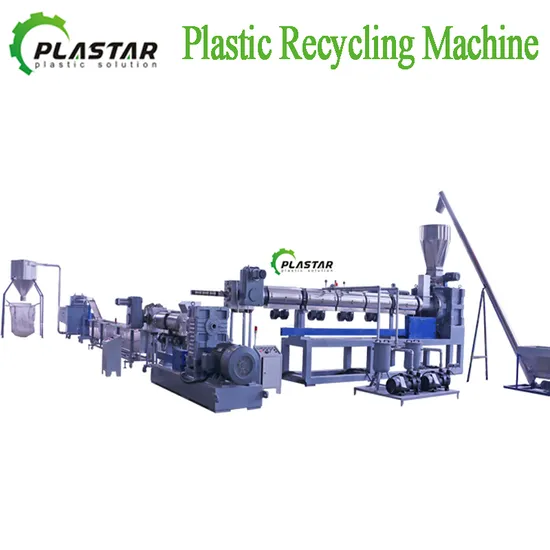 Pet/PP/PE/película agrícola/bolsa tejida/Nylon/escamas de botellas/tubos Trituradora trituradora Lavadora Máquina de reciclaje de plástico
