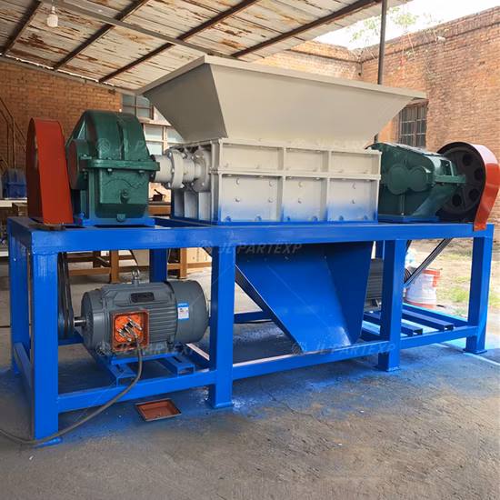 Máquina de reciclaje de trituradora de eje único para cable eléctrico