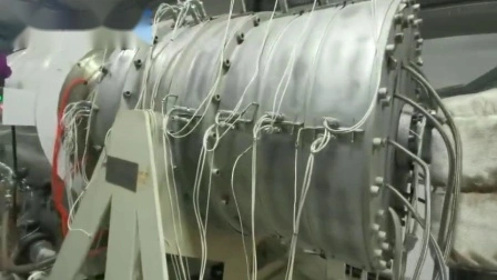 Máquina para fabricar extrusión de tubos de HDPE con tubo de agua