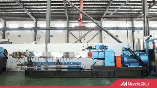 Gránulos plásticos plásticos de la máquina del extrusor 300kg/H que hacen la máquina para peletizar